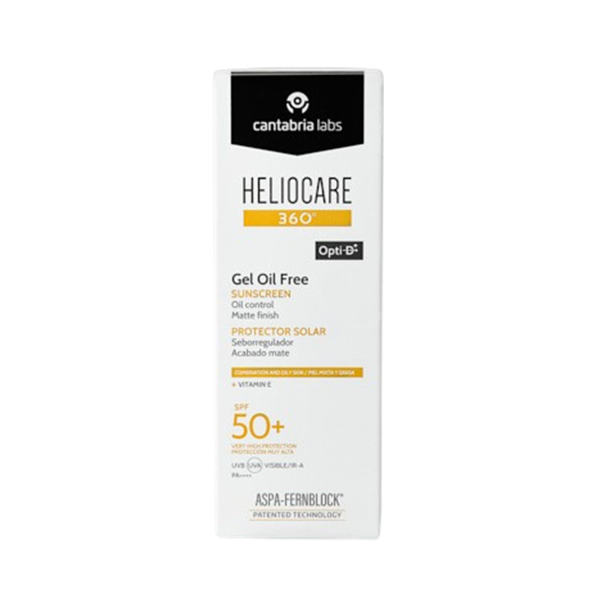 Heliocare 360 Gel Oil Free Spf 50+ Sunblock 50ml